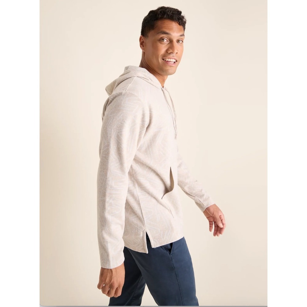 NWT Chubbies Cloud 10 The Zig-Zagger Knit Flannel Hoodie Pullover Men's Size XL